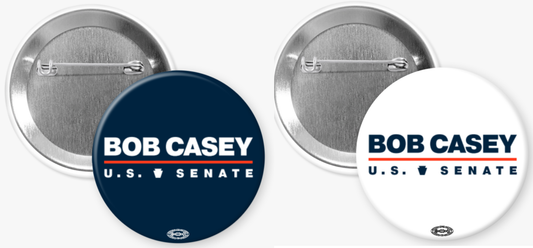 Bob Casey for Senate Button 2-pack