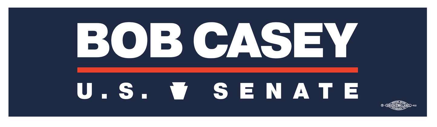 Bob Casey for Senate Bumper Sticker